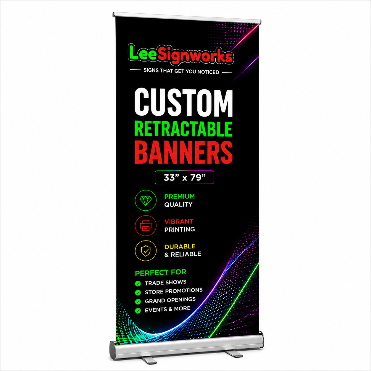 Retractable Roll-up Banner