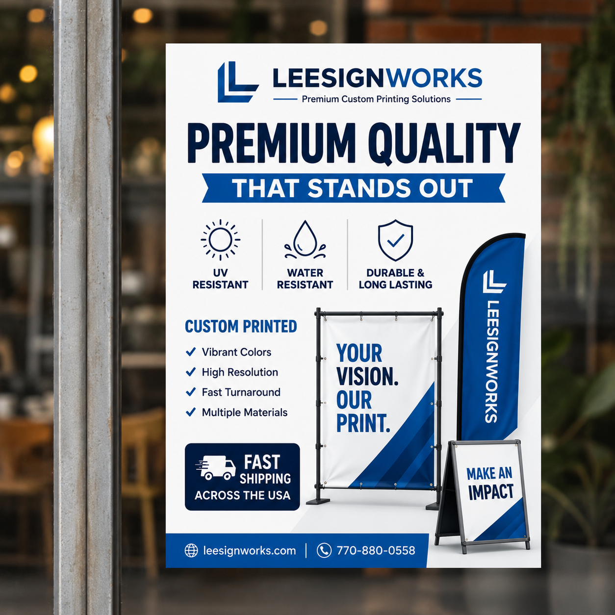 Adhesive Banner